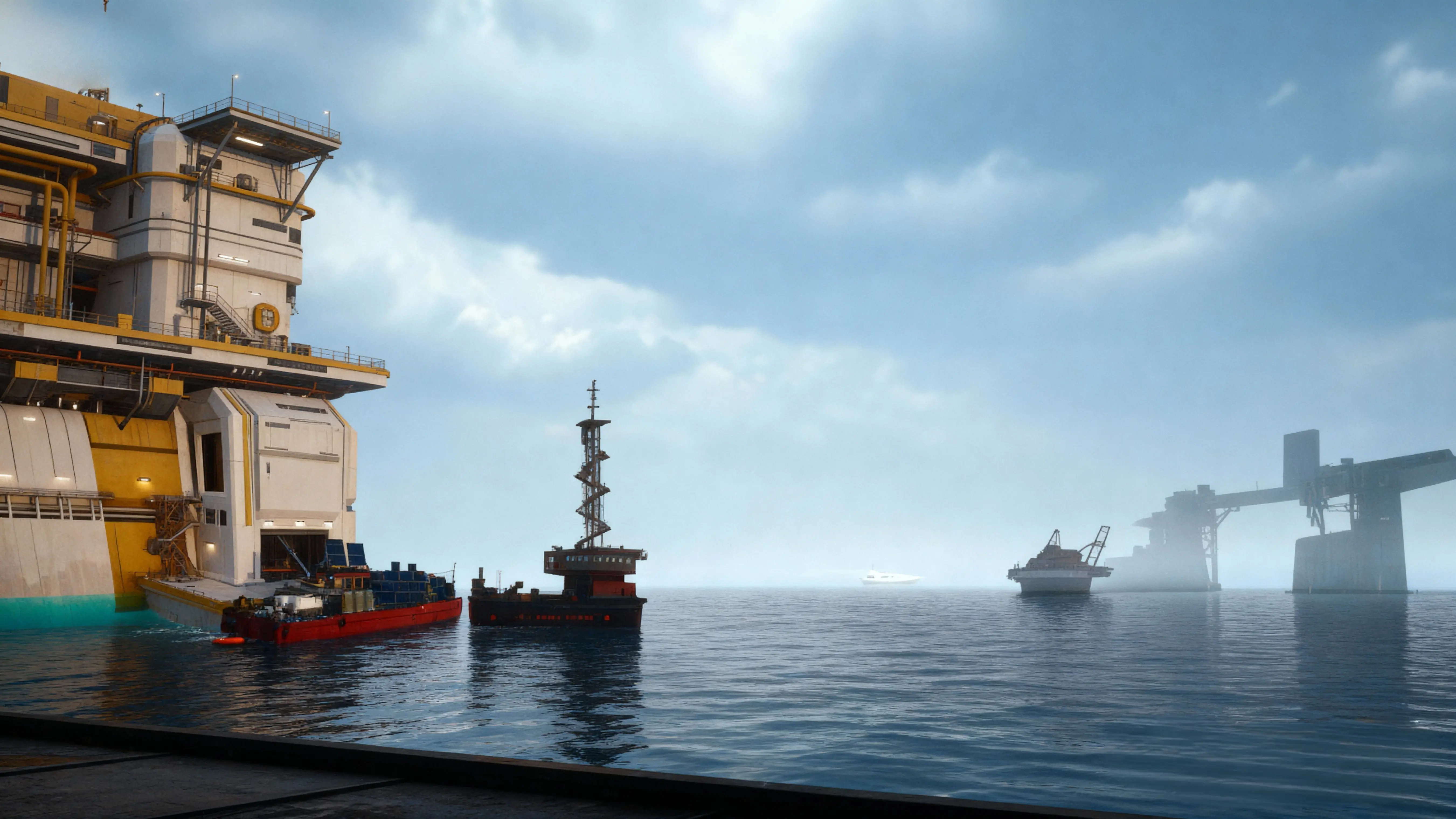 Beginner's survival guide with harbor wasteland environment